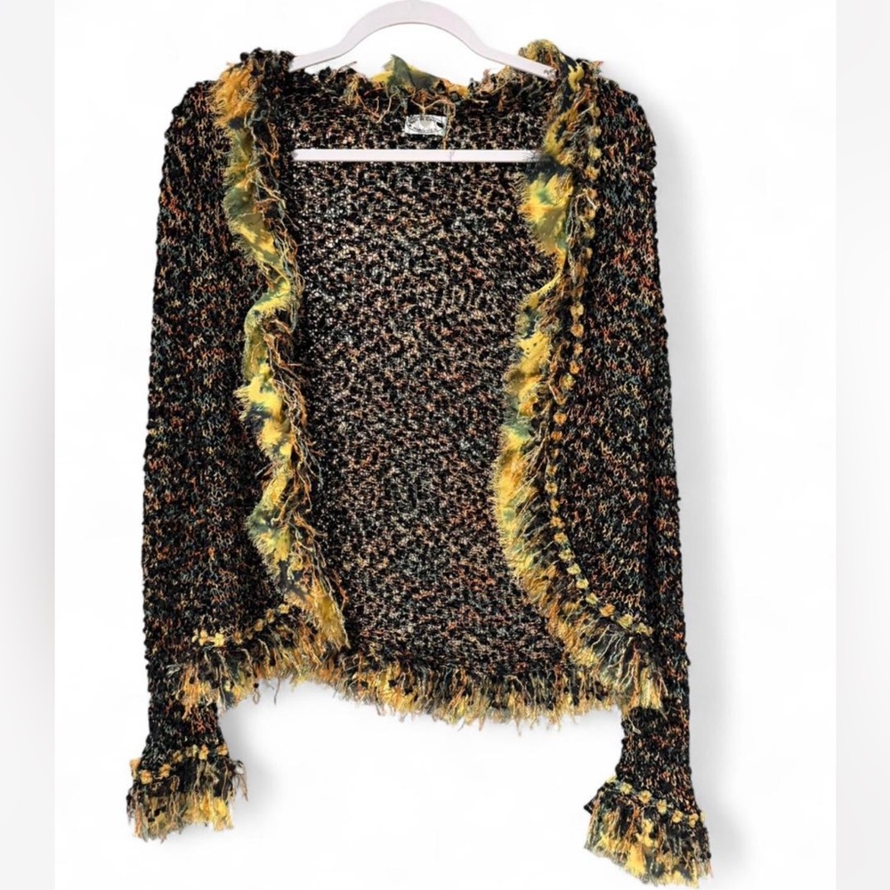 Ball of Cotton Multicolor Knit Women's Sweater